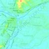 San Julian Sur topographic map, elevation, terrain