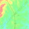 Hanover topographic map, elevation, terrain