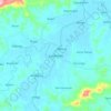 Las Navas topographic map, elevation, terrain