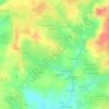 La Hacherie topographic map, elevation, terrain