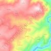 Lampaça topographic map, elevation, terrain