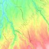 Pantihan III topographic map, elevation, terrain