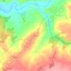 Montbroux topographic map, elevation, terrain