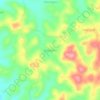 Ryesindizi topographic map, elevation, terrain
