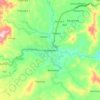 Kainantu topographic map, elevation, terrain