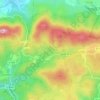 Col du Buis topographic map, elevation, terrain