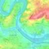 Mont Clare topographic map, elevation, terrain