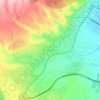 Hassi Bouamama topographic map, elevation, terrain