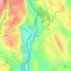 Cannondale topographic map, elevation, terrain