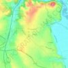 La Chaux topographic map, elevation, terrain