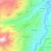 San Juan del Cid topographic map, elevation, terrain