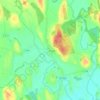 Templand topographic map, elevation, terrain