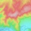 Damberg topographic map, elevation, terrain