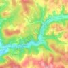 La Berrie topographic map, elevation, terrain