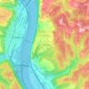 East Steubenville topographic map, elevation, terrain