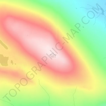 Vangshøi topographic map, elevation, terrain