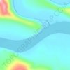 Georgetown topographic map, elevation, terrain