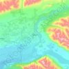 Palmer topographic map, elevation, terrain