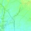 Gulod topographic map, elevation, terrain