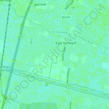 Cote topographic map, elevation, terrain
