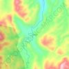 Batinay topographic map, elevation, terrain
