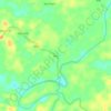 Blah topographic map, elevation, terrain