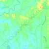 Santo Niño topographic map, elevation, terrain