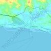 Capoocan topographic map, elevation, terrain