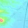 Pita topographic map, elevation, terrain