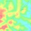 Bulika topographic map, elevation, terrain