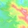 Jemah topographic map, elevation, terrain