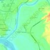 Capatan topographic map, elevation, terrain