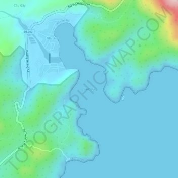 Vĩnh Hy topographic map, elevation, terrain