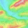 Missen topographic map, elevation, terrain