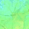 Laguinbanua West topographic map, elevation, terrain