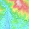 Castellaro topographic map, elevation, terrain