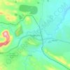 Fungurume topographic map, elevation, terrain