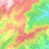 Le Terrier topographic map, elevation, terrain