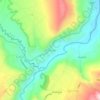 Tamaute topographic map, elevation, terrain