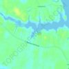 Miller Cove topographic map, elevation, terrain