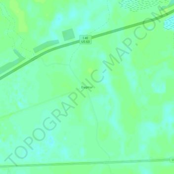 Dagmar topographic map, elevation, terrain