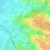 Les Massets topographic map, elevation, terrain