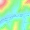 Colpe topographic map, elevation, terrain