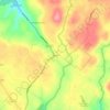 Revere topographic map, elevation, terrain