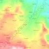 Wonolelo topographic map, elevation, terrain