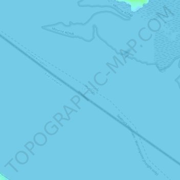 Carlingford Lough topographic map, elevation, terrain