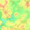 Le Palastre topographic map, elevation, terrain