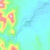 Batom topographic map, elevation, terrain