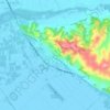Epitalio topographic map, elevation, terrain