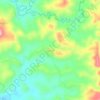 Sumile topographic map, elevation, terrain